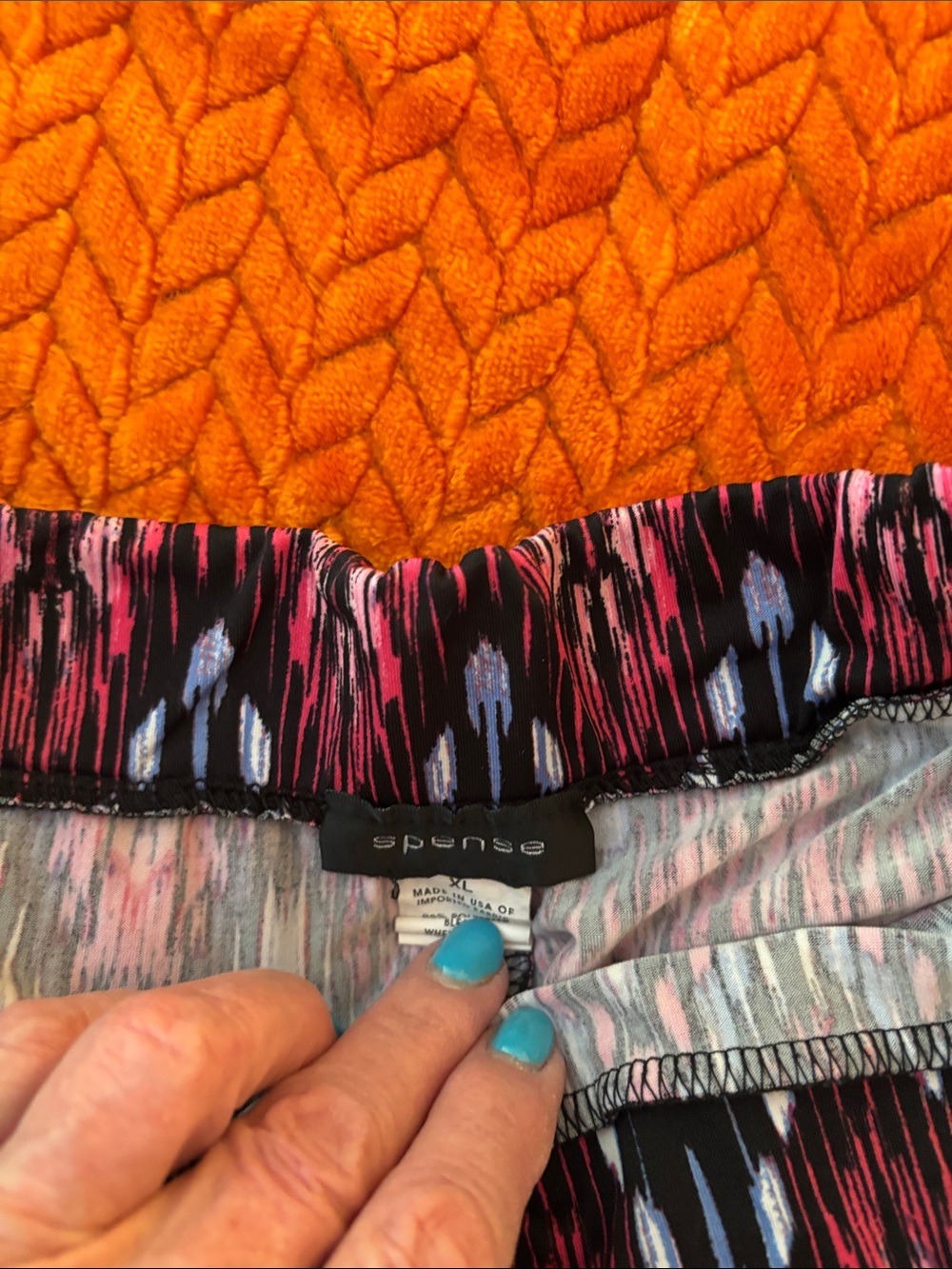 Spense Pink & Black Wide-Leg Printed Palazzo Pants - Picture 3 of 3